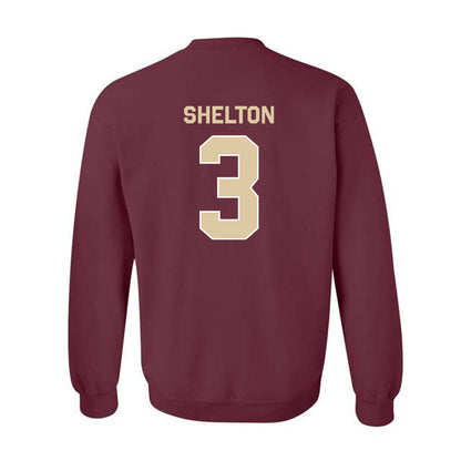 Boston College - NCAA Men's Basketball : Ernest Shelton - Classic Shersey Crewneck Sweatshirt-1