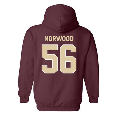 Boston College - NCAA Football : Jani Norwood - Classic Shersey Hooded Sweatshirt-1
