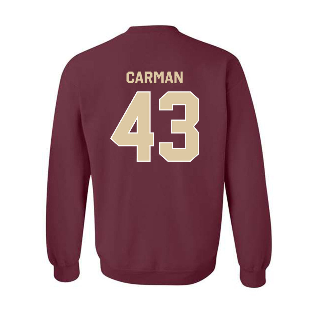 Boston College - NCAA Women's Basketball : Ally Carman - Classic Shersey Crewneck Sweatshirt-1
