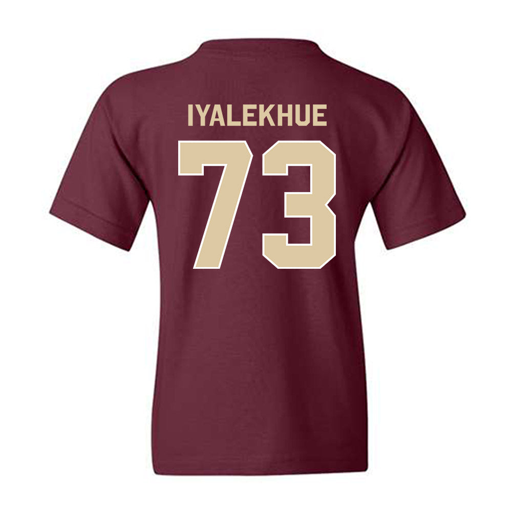 Boston College - NCAA Football : Lawrence Iyalekhue - Classic Shersey Youth T-Shirt-1