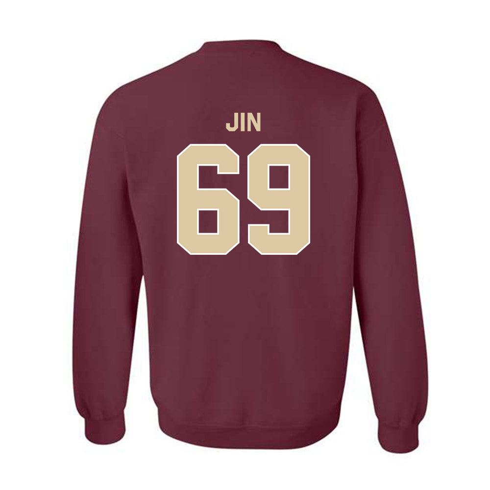 Boston College - NCAA Football : Marek Jin - Classic Shersey Crewneck Sweatshirt-1