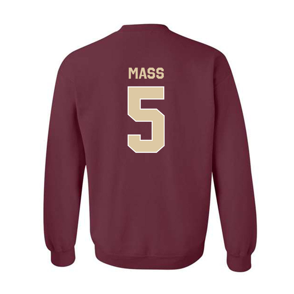 Boston College - NCAA Baseball : John Mass - Classic Shersey Crewneck Sweatshirt-1