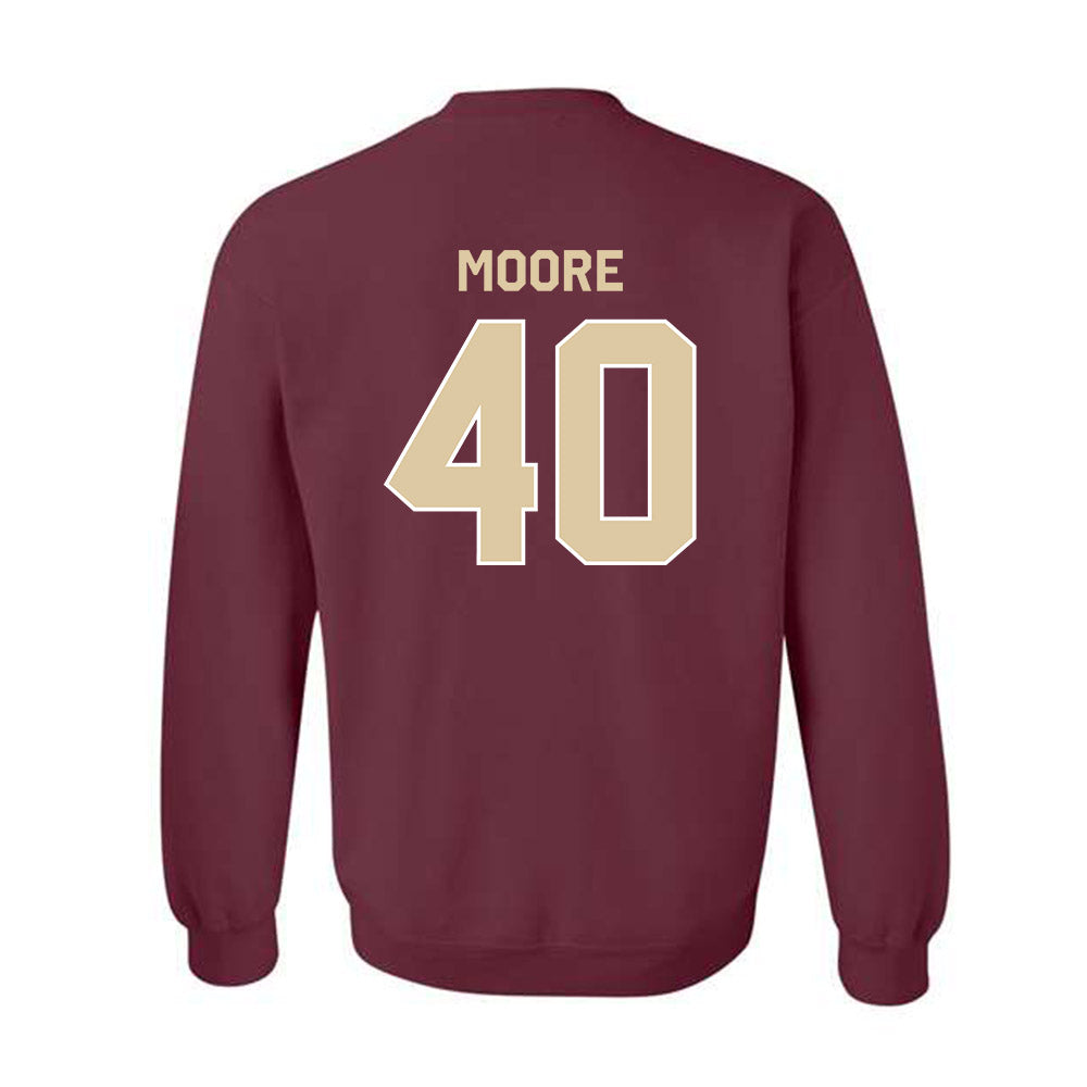 Boston College - NCAA Men's Ice Hockey : William Moore - Classic Shersey Crewneck Sweatshirt-1