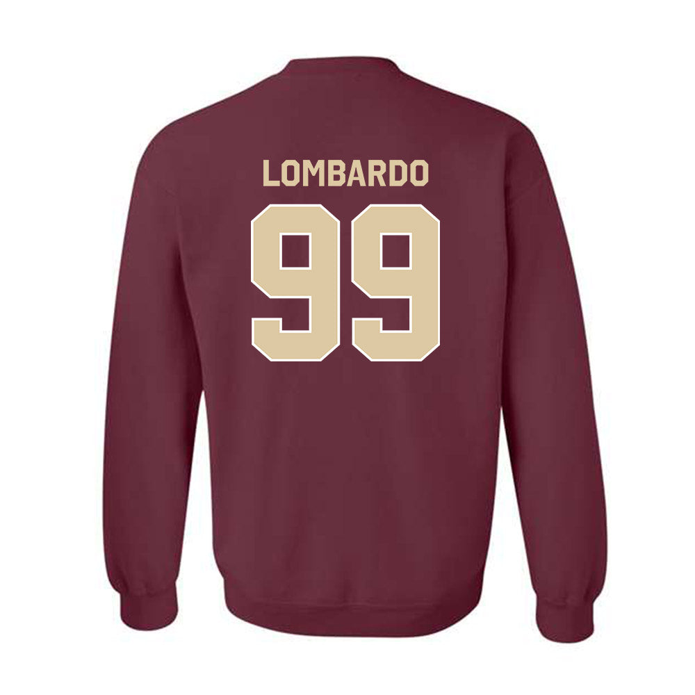 Boston College - NCAA Football : Luca Lombardo - Classic Shersey Crewneck Sweatshirt-1