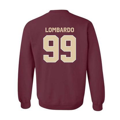 Boston College - NCAA Football : Luca Lombardo - Classic Shersey Crewneck Sweatshirt-1