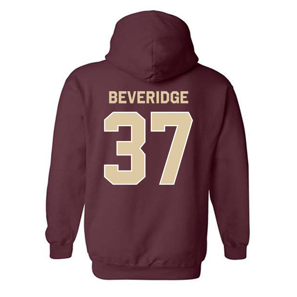 Boston College - NCAA Football : Callen Beveridge - Classic Shersey Hooded Sweatshirt-1