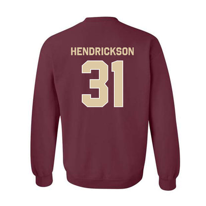 Boston College - NCAA Baseball : Carter Hendrickson - Classic Shersey Crewneck Sweatshirt-1
