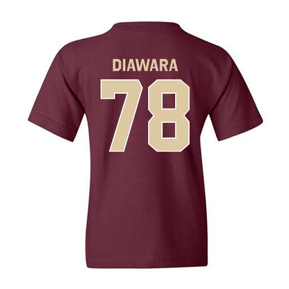 Boston College - NCAA Football : Souleye Diawara - Classic Shersey Youth T-Shirt-1