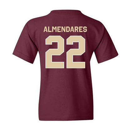 Boston College - NCAA Men's Soccer : Erick Almendares - Classic Shersey Youth T-Shirt-1