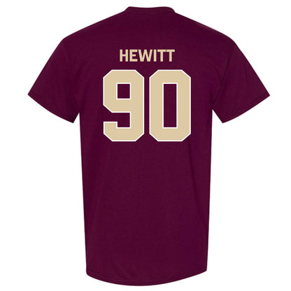 Boston College - NCAA Football : Jon Hewitt - Classic Shersey T-Shirt-1