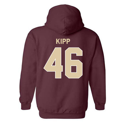 Boston College - NCAA Baseball : Kyle Kipp - Classic Shersey Hooded Sweatshirt-1