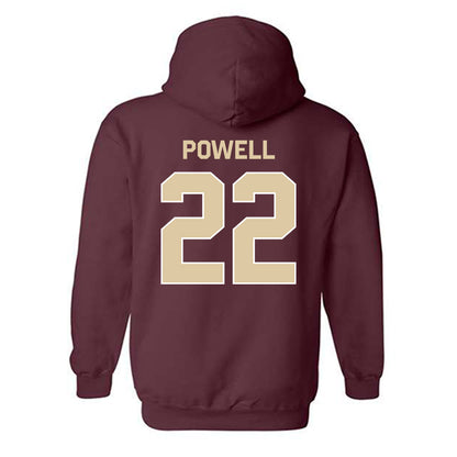 Boston College - NCAA Women's Field Hockey : Caroline Powell - Classic Shersey Hooded Sweatshirt-1