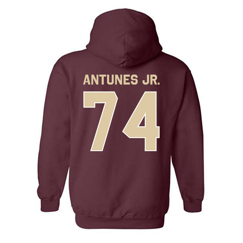 Boston College - NCAA Football : Marcelino Antunes Jr. - Classic Shersey Hooded Sweatshirt-1