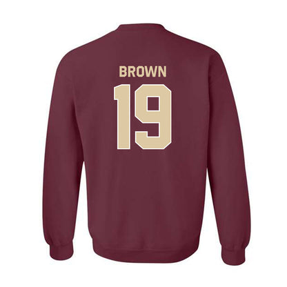 Boston College - NCAA Football : Kelvin Brown - Classic Shersey Crewneck Sweatshirt-1