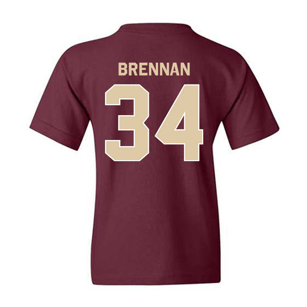 Boston College - NCAA Football : Duke Brennan - Classic Shersey Youth T-Shirt-1