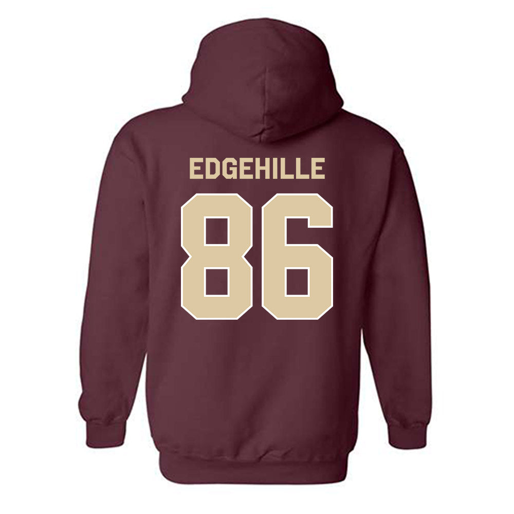 Boston College - NCAA Football : Danny Edgehille - Classic Shersey Hooded Sweatshirt-1