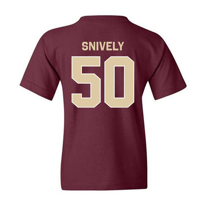 Boston College - NCAA Football : Owen Snively - Classic Shersey Youth T-Shirt-1
