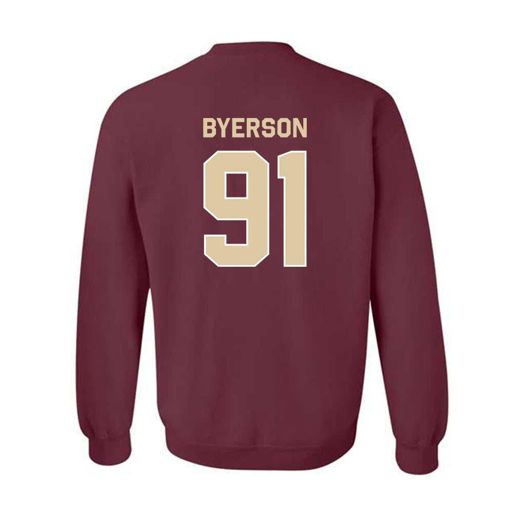 Boston College - NCAA Football : Makai Byerson - Classic Shersey Crewneck Sweatshirt-1
