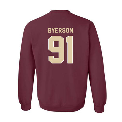 Boston College - NCAA Football : Makai Byerson - Classic Shersey Crewneck Sweatshirt-1