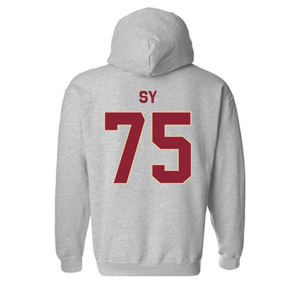 Boston College - NCAA Football : Pape Abdoulaye Sy - Classic Shersey Hooded Sweatshirt-5