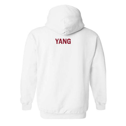 Boston College - NCAA Men's Fencing : Adam Yang - Classic Shersey Hooded Sweatshirt-1