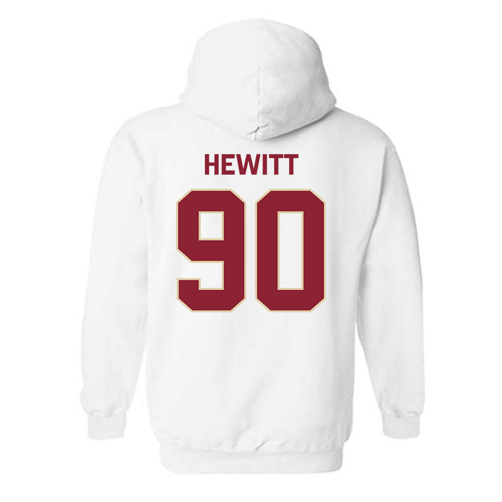 Boston College - NCAA Football : Jon Hewitt - Classic Shersey Hooded Sweatshirt-1