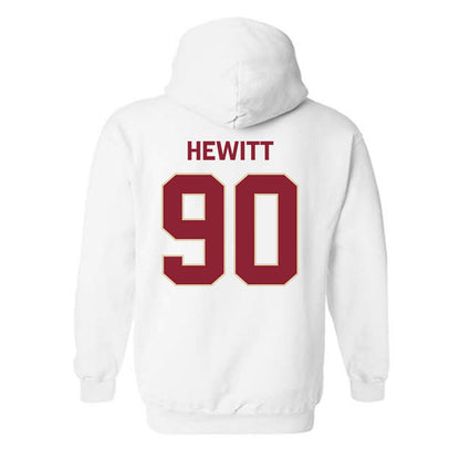 Boston College - NCAA Football : Jon Hewitt - Classic Shersey Hooded Sweatshirt-1