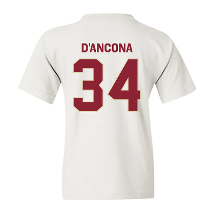 Boston College - NCAA Baseball : Luke D'Ancona - Classic Shersey Youth T-Shirt-1