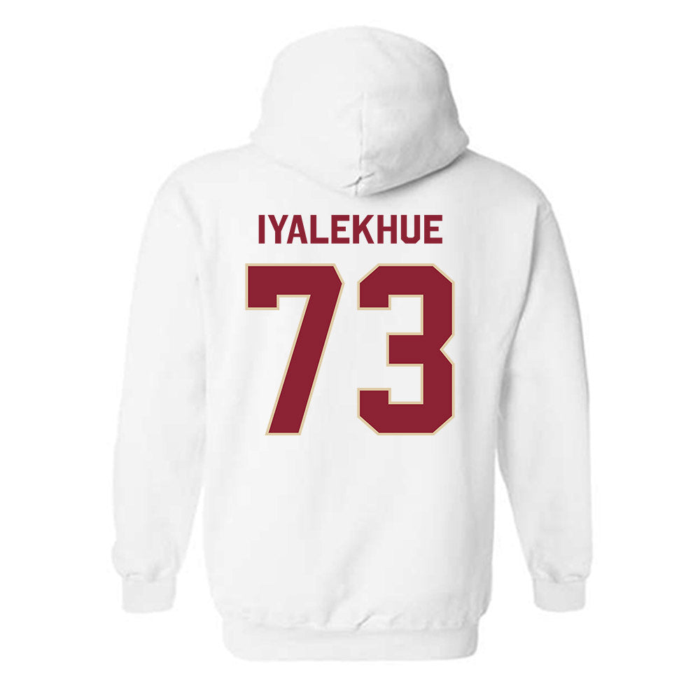 Boston College - NCAA Football : Lawrence Iyalekhue - Classic Shersey Hooded Sweatshirt-1