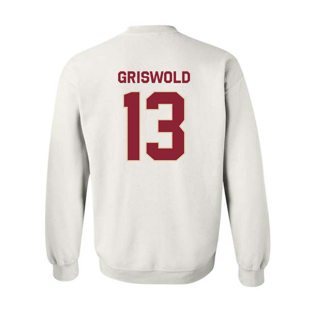 Boston College - NCAA Women's Ice Hockey : Jaime Griswold - Classic Shersey Crewneck Sweatshirt-1