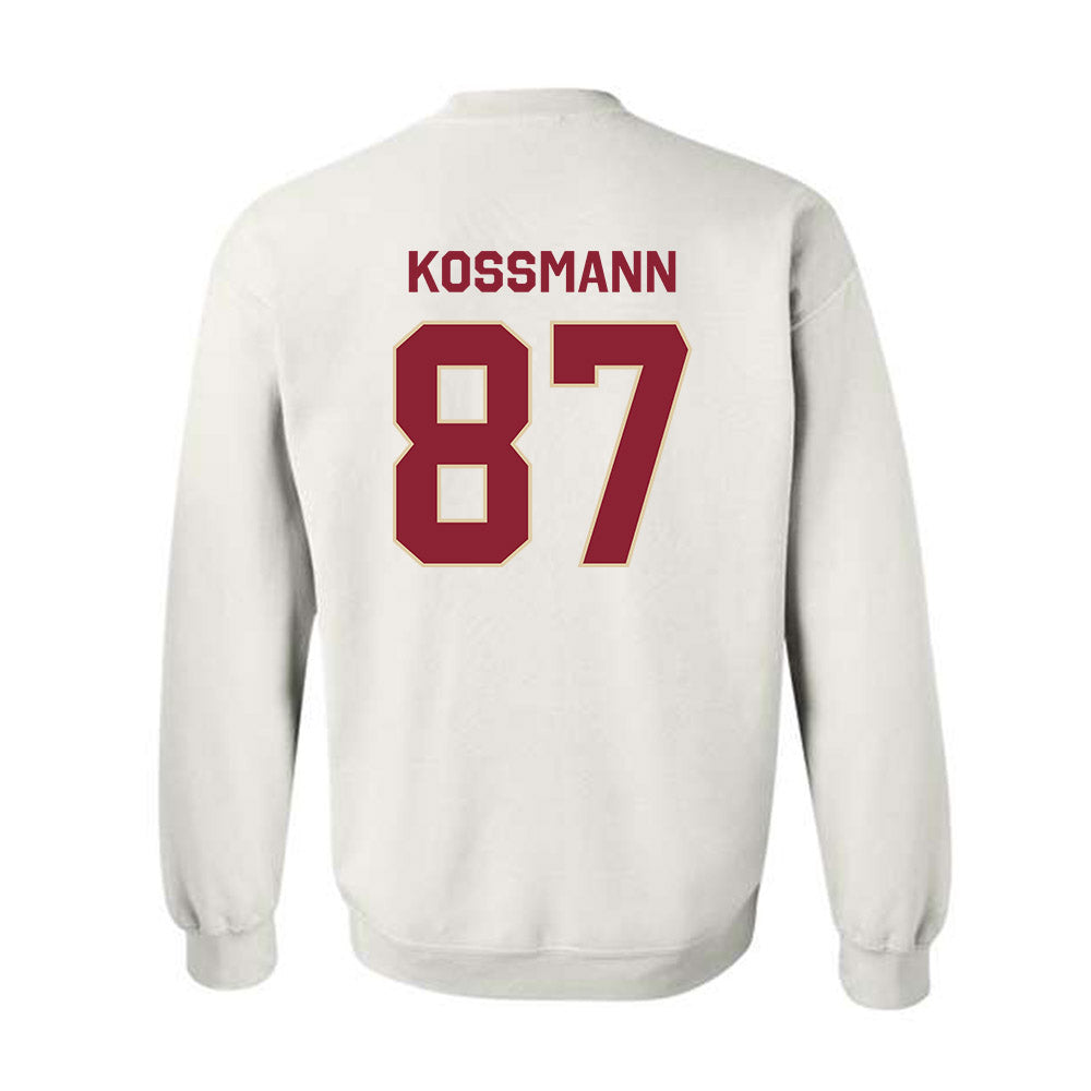 Boston College - NCAA Football : Cameron Kossmann - Classic Shersey Crewneck Sweatshirt-1