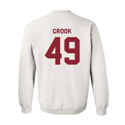 Boston College - NCAA Football : Cooper Crook - Classic Shersey Crewneck Sweatshirt-1