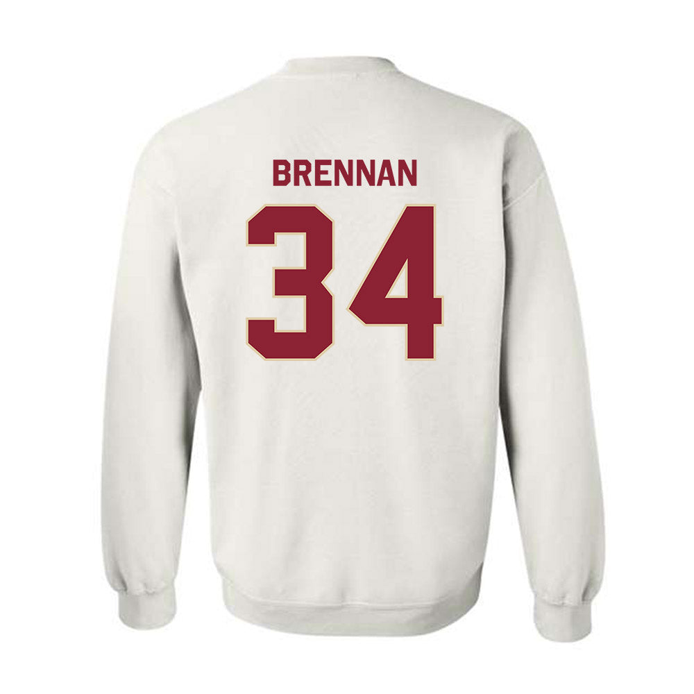 Boston College - NCAA Football : Duke Brennan - Classic Shersey Crewneck Sweatshirt-1