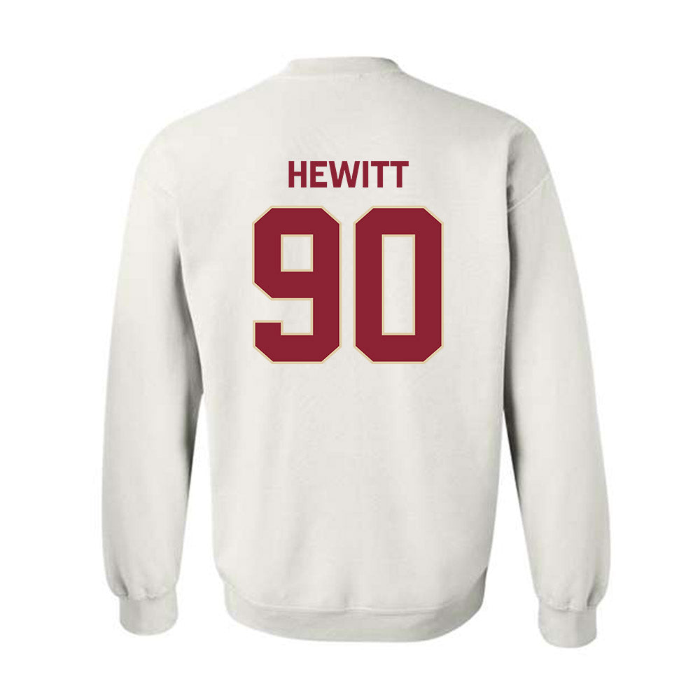 Boston College - NCAA Football : Jon Hewitt - Classic Shersey Crewneck Sweatshirt-1
