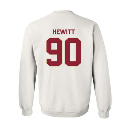 Boston College - NCAA Football : Jon Hewitt - Classic Shersey Crewneck Sweatshirt-1