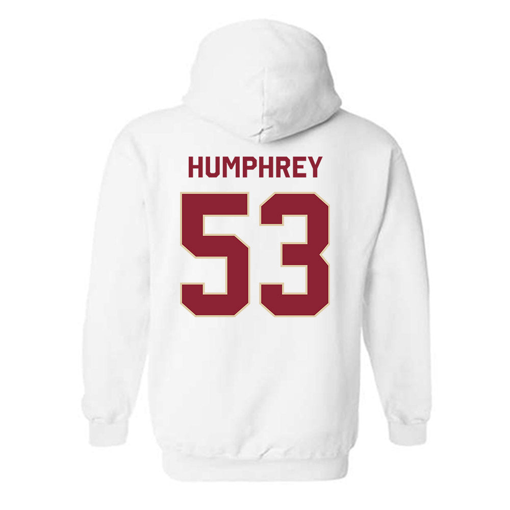 Boston College - NCAA Football : Tre Humphrey - Classic Shersey Hooded Sweatshirt-1