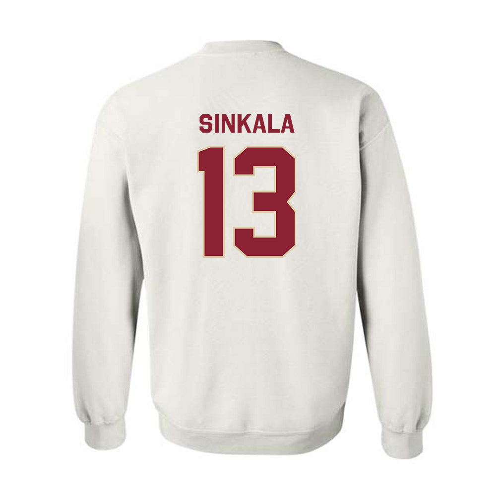 Boston College - NCAA Football : Njita Sinkala - Classic Shersey Crewneck Sweatshirt-1