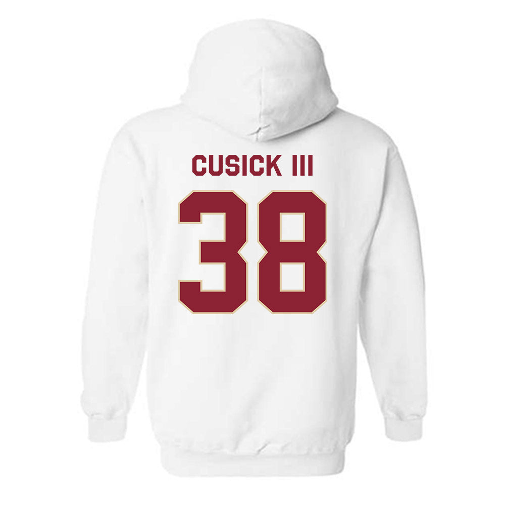 Boston College - NCAA Football : Tommy Cusick III - Classic Shersey Hooded Sweatshirt-1