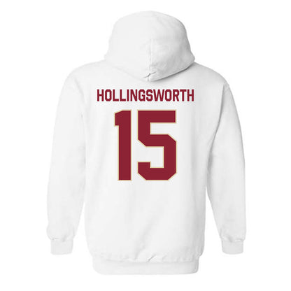 Boston College - NCAA Women's Basketball : Megan Hollingsworth - Classic Shersey Hooded Sweatshirt-1