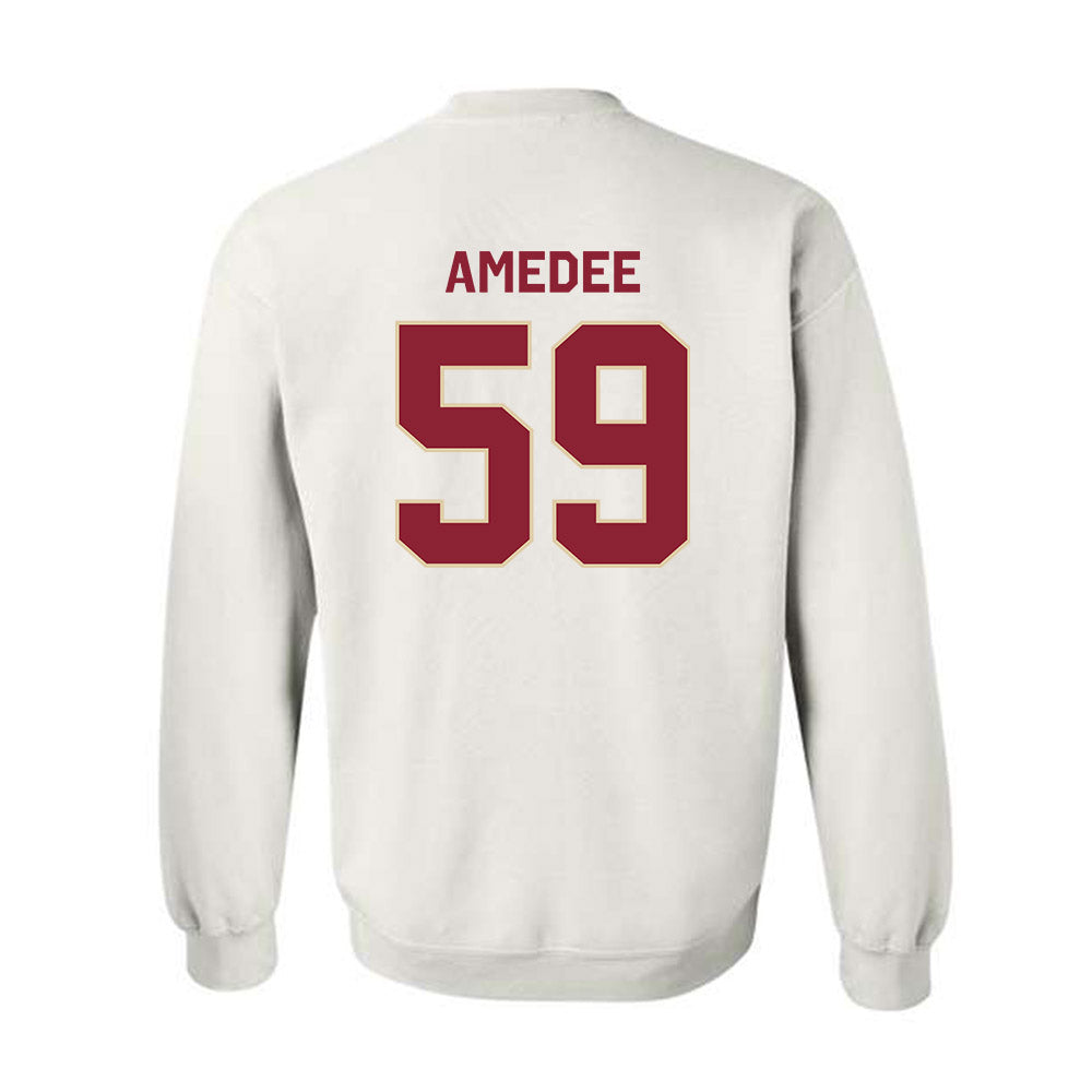 Boston College - NCAA Football : Micah Amedee - Classic Shersey Crewneck Sweatshirt-1