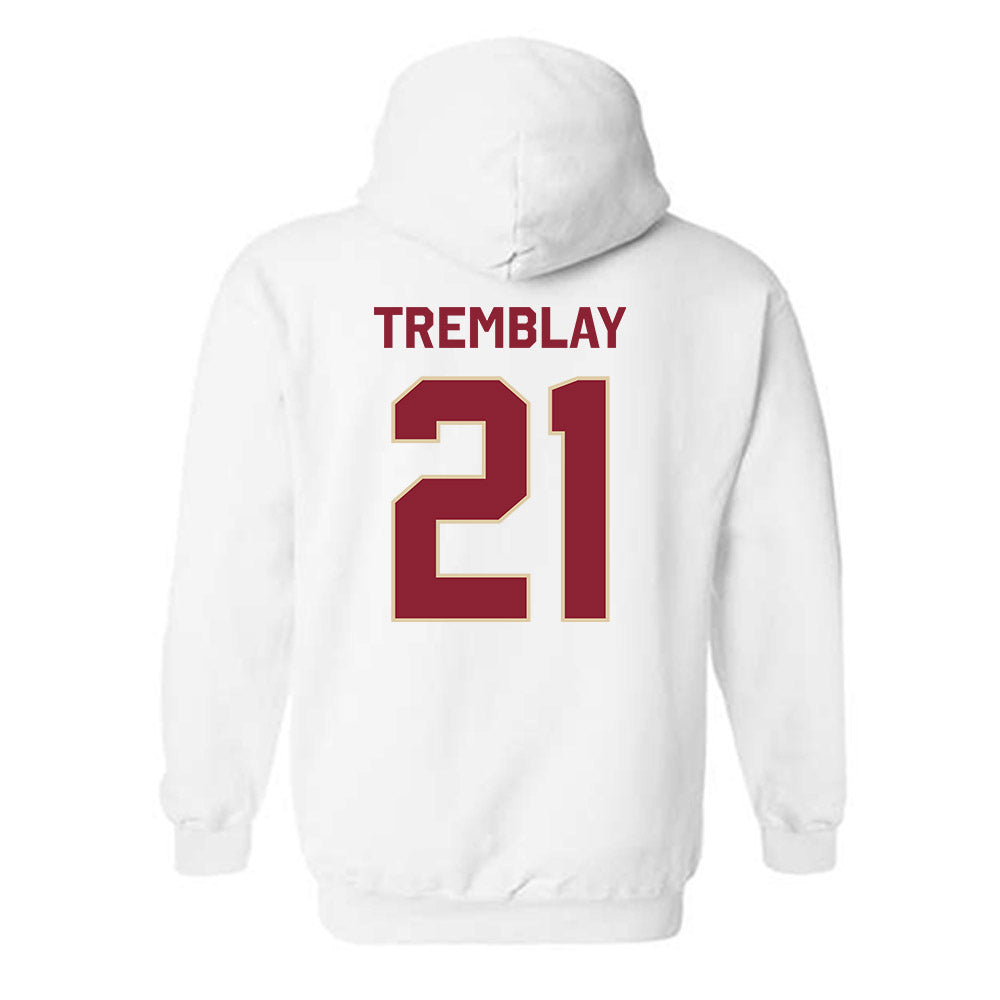 Boston College - NCAA Women's Ice Hockey : Maxim Tremblay - Classic Shersey Hooded Sweatshirt-1