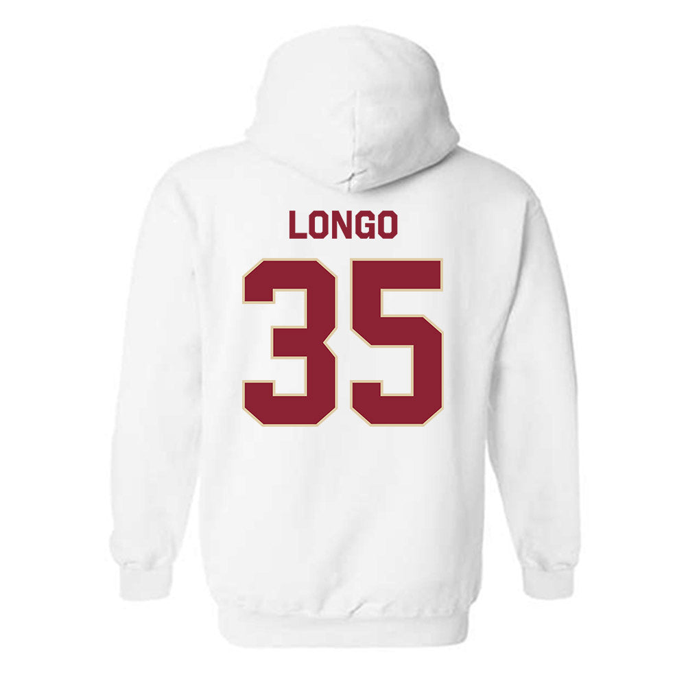 Boston College - NCAA Football : Tim Longo - Classic Shersey Hooded Sweatshirt-1