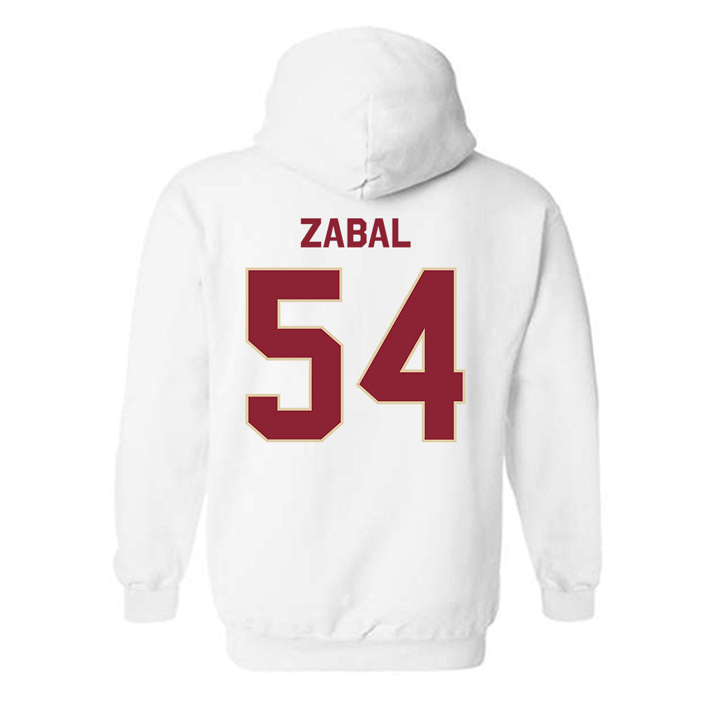 Boston College - NCAA Football : Juan Zabal - Classic Shersey Hooded Sweatshirt-1