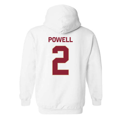Boston College - NCAA Men's Ice Hockey : Eamon Powell - Classic Shersey Hooded Sweatshirt-1