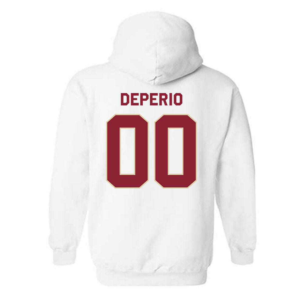 Boston College - NCAA Softball : Kaeliana DePerio - Classic Shersey Hooded Sweatshirt-1