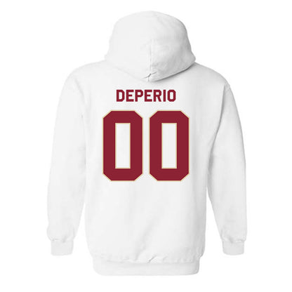 Boston College - NCAA Softball : Kaeliana DePerio - Classic Shersey Hooded Sweatshirt-1