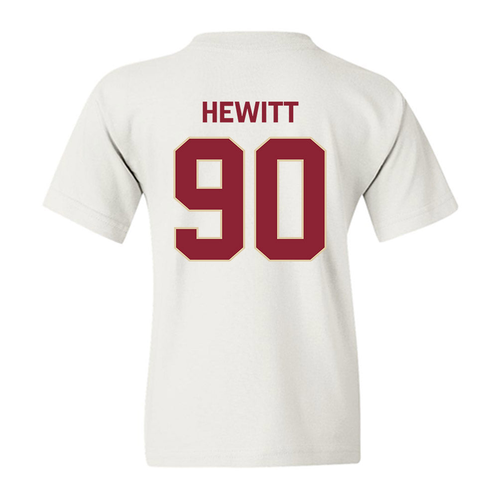 Boston College - NCAA Football : Jon Hewitt - Classic Shersey Youth T-Shirt-1