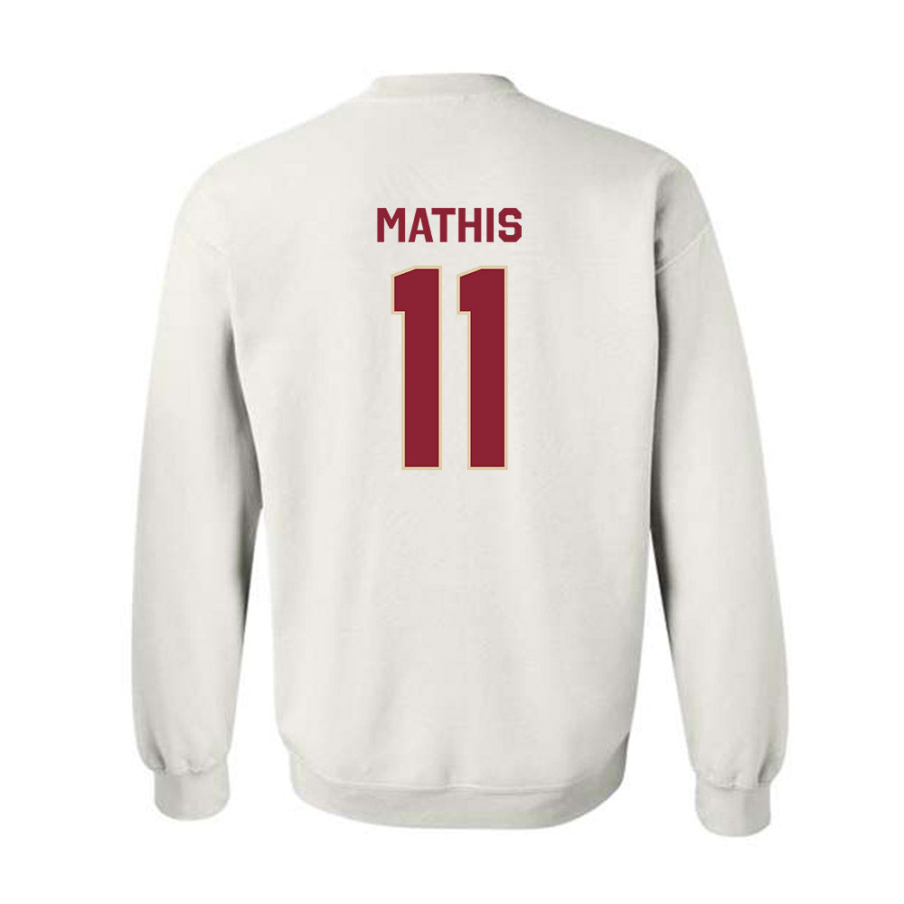Boston College - NCAA Women's Soccer : Sadie Mathis - Classic Shersey Crewneck Sweatshirt-1