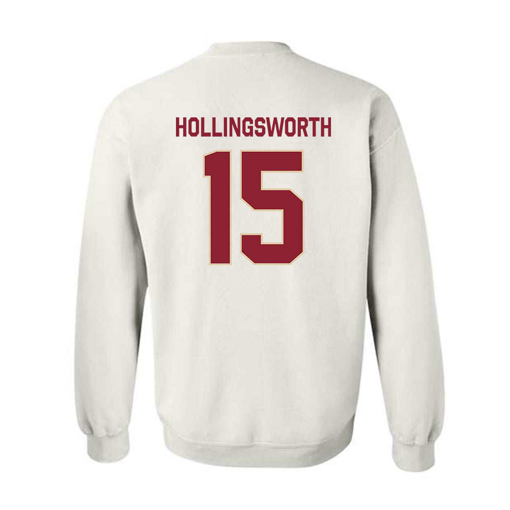 Boston College - NCAA Women's Basketball : Megan Hollingsworth - Classic Shersey Crewneck Sweatshirt-1