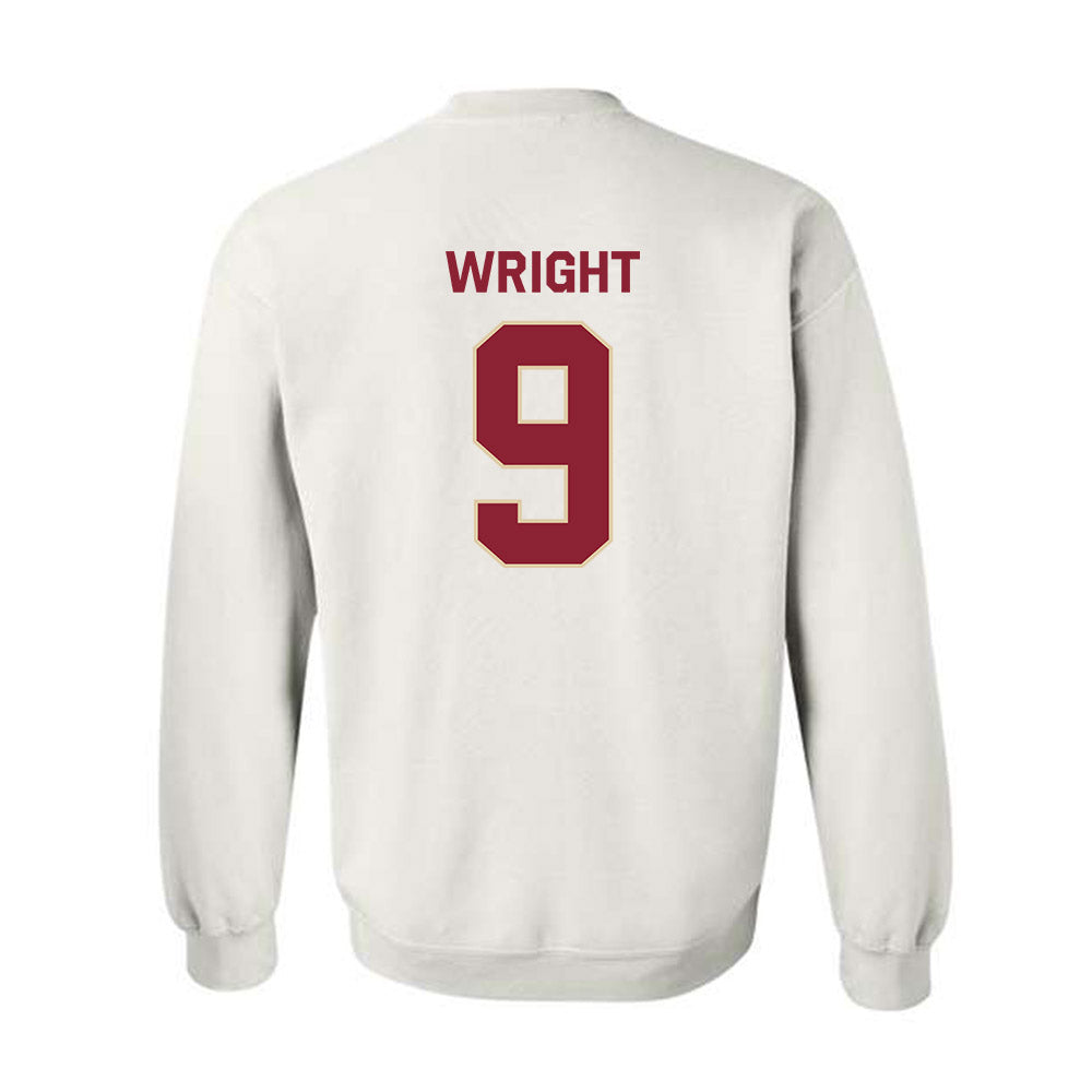 Boston College - NCAA Football : Landon Wright - Classic Shersey Crewneck Sweatshirt-1